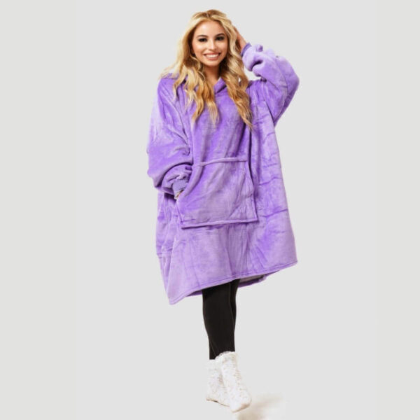 Pure Color Hoodie - Image 4