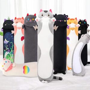 Colorful Cat Pillow Black Cat Pillow Halloween Gift Awareness Clip Pillow Cushion Pillow