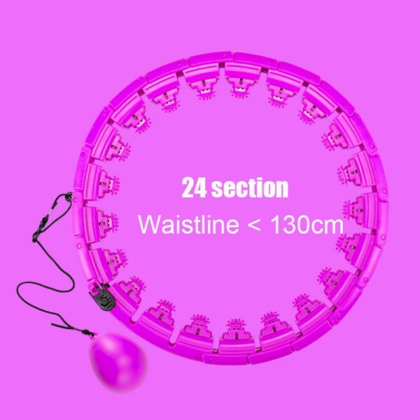 Fitness Sport Hoop Smart Upgrade Intelligent Sport Hoop Adjustable Thin Waist Exercise Gym Hoop Fitness Equipment Home Training - Image 12