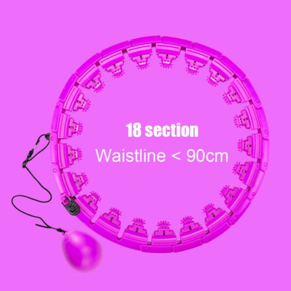 Fitness Sport Hoop Smart Upgrade Intelligent Sport Hoop Adjustable Thin Waist Exercise Gym Hoop Fitness Equipment Home Training - Image 10