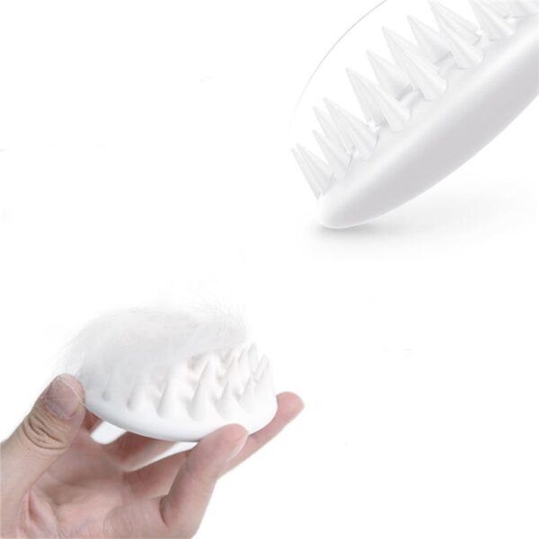 PETKIT Pet Cat Grooming Massage Device Brush Comb silicon with Soft Rubber Bristles tool hair removal brush comb for dogs cat - Image 5