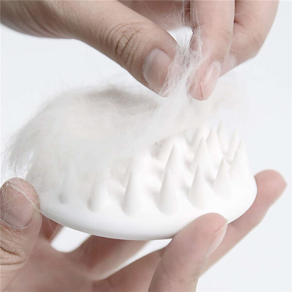 PETKIT Pet Cat Grooming Massage Device Brush Comb silicon with Soft Rubber Bristles tool hair removal brush comb for dogs cat - Image 3