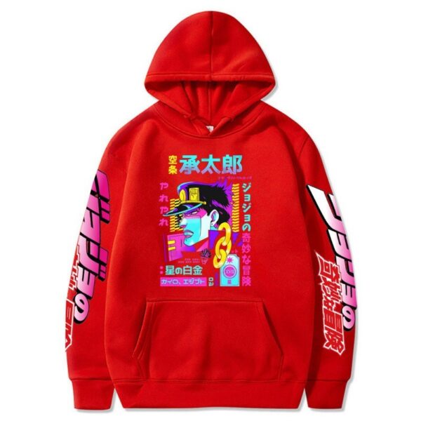 JOJO's Wonderful Adventure of Chengtaro Plush Hoodie Top Hoodie Anime Hoodie - Image 7