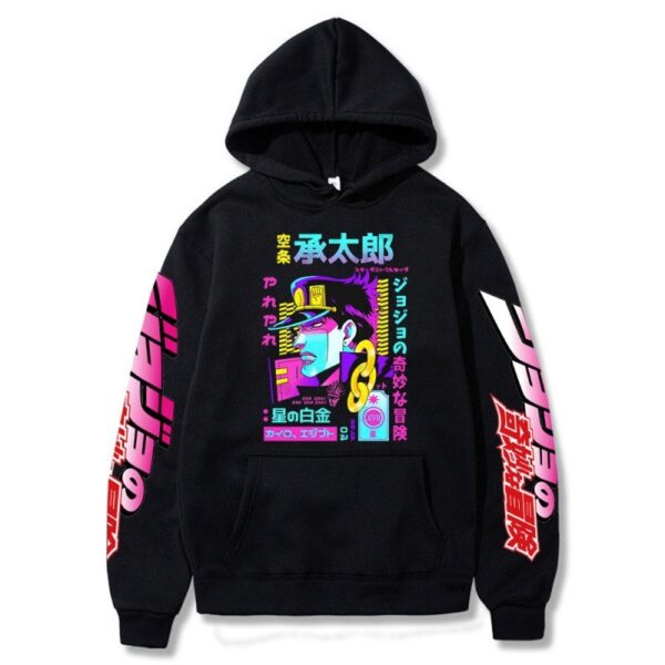 JOJO's Wonderful Adventure of Chengtaro Plush Hoodie Top Hoodie Anime Hoodie - Image 13