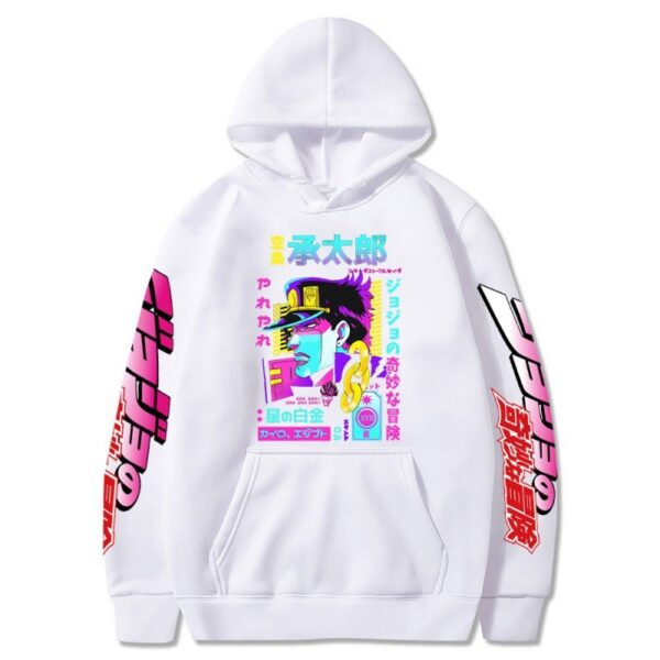 JOJO's Wonderful Adventure of Chengtaro Plush Hoodie Top Hoodie Anime Hoodie - Image 12