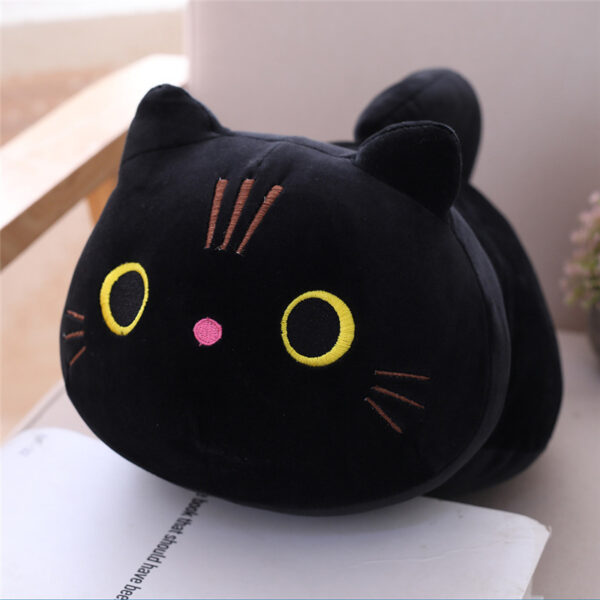 Mollusk Pillow Cute Cat Cylindrical Long Pillow Bedside Single Double Pillow Nap Pillow Office Pillow - Image 4