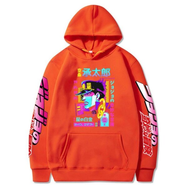 JOJO's Wonderful Adventure of Chengtaro Plush Hoodie Top Hoodie Anime Hoodie - Image 9