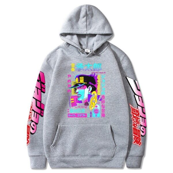 JOJO's Wonderful Adventure of Chengtaro Plush Hoodie Top Hoodie Anime Hoodie - Image 10