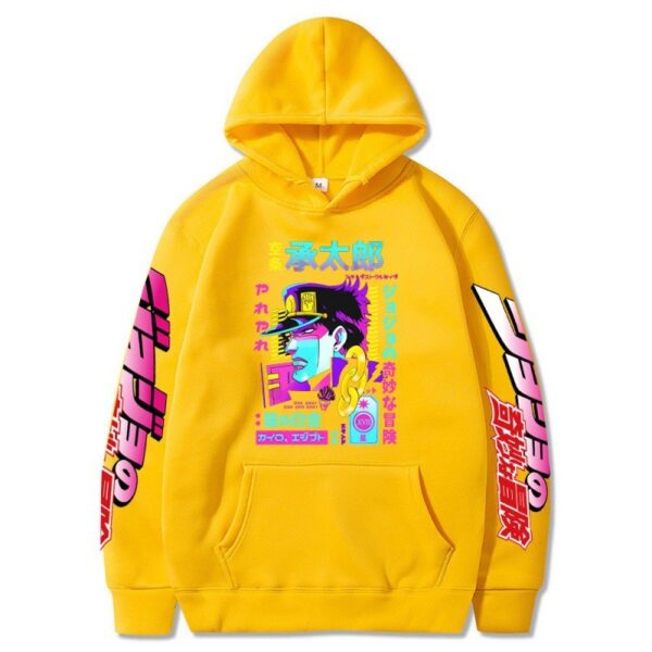 JOJO's Wonderful Adventure of Chengtaro Plush Hoodie Top Hoodie Anime Hoodie - Image 5