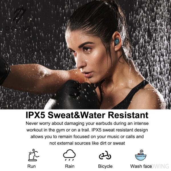 B281 Bluetooth Earphone Touch Earphones Wireless Headphones Bloototh Earphone - Image 4