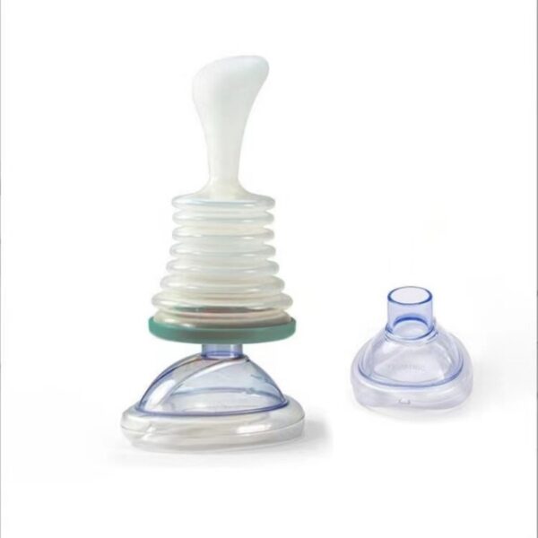 Respiratory trainer suffocation first aid mask artificial heart and lung Choking Emergency Device - Image 4