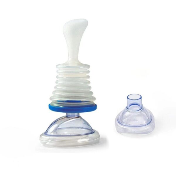 Respiratory trainer suffocation first aid mask artificial heart and lung Choking Emergency Device - Image 6