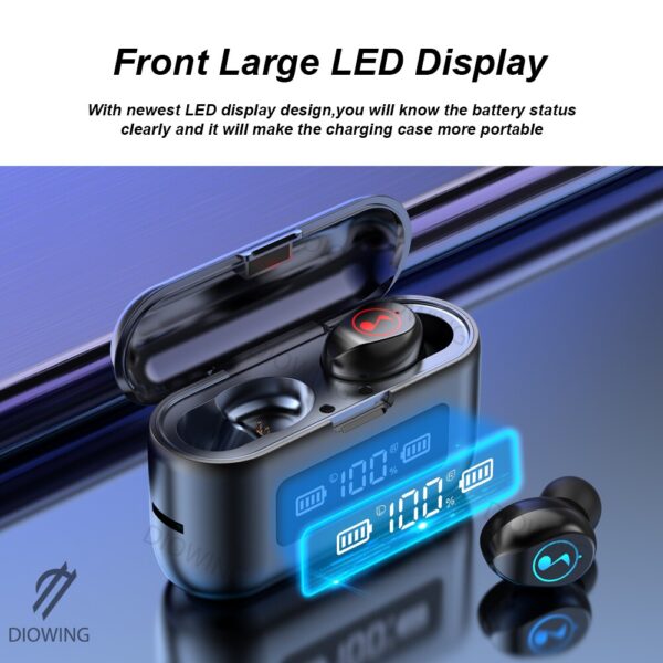 B281 Bluetooth Earphone Touch Earphones Wireless Headphones Bloototh Earphone - Image 2