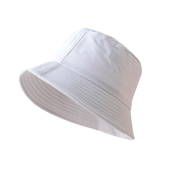 Casual and versatile trendy basin hat, black fisherman hat, foldable sunshade and sun protection hat - Image 6