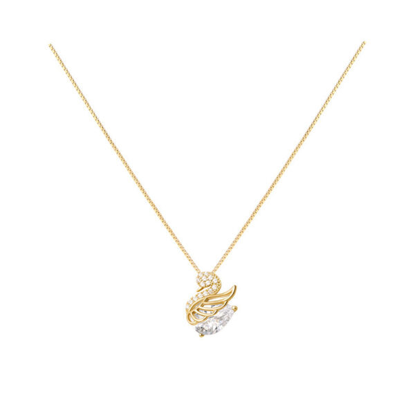 swan necklace women's light luxury high-end temperament collarbone chain TikTok same fashion versatile accessories - Image 8