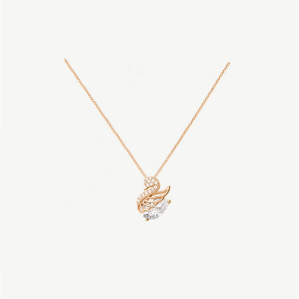 swan necklace women's light luxury high-end temperament collarbone chain TikTok same fashion versatile accessories - Image 7