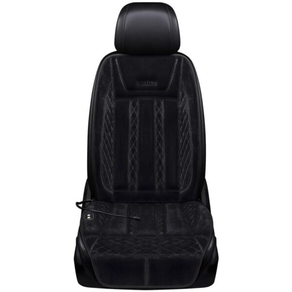 Car heated seat cushion winter single seat car electric heating modified plush seat cushion 12V24V warm - Image 2