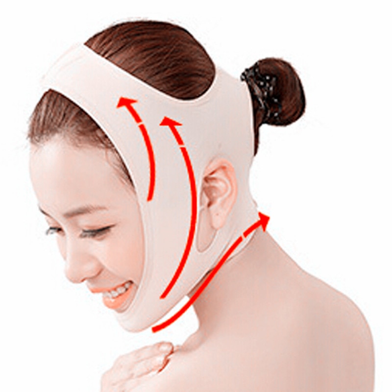 Delicate Facial Thin Face Mask Slimming Bandage Skin Care Belt Shape And Lift Reduce Double Chin Face Mask Face Thining Band - Image 4