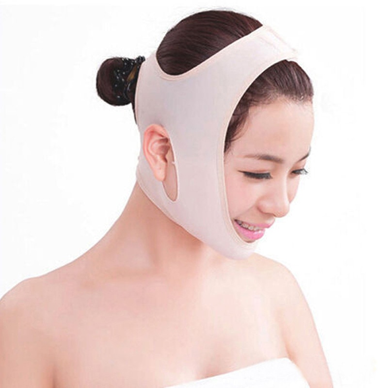 Delicate Facial Thin Face Mask Slimming Bandage Skin Care Belt Shape And Lift Reduce Double Chin Face Mask Face Thining Band - Image 5