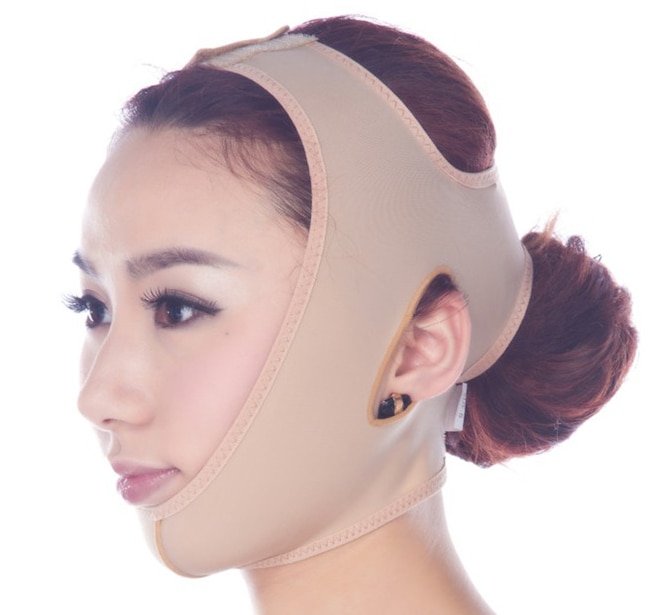 Delicate Facial Thin Face Mask Slimming Bandage Skin Care Belt Shape And Lift Reduce Double Chin Face Mask Face Thining Band - Image 2