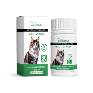 Pet Cat Multivitamin Tablets, Cats Supplement Vitamin Micronutrient Nutritional Supplements