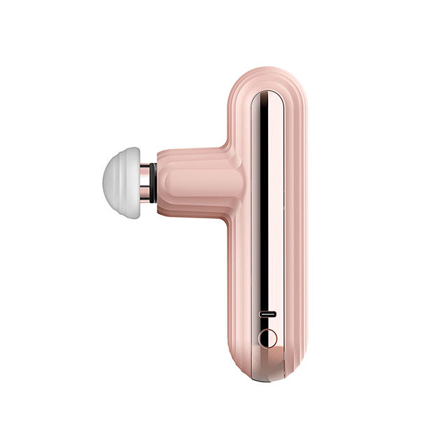 Direct Factory New Design Pink Fitness Muscle Massage Gun Mini Pocket Fascial Gun Massage - Image 7