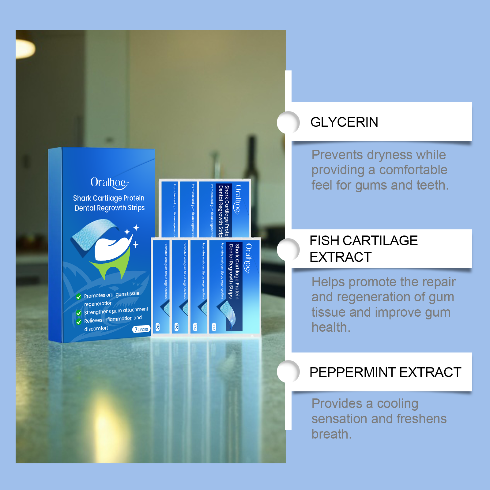 Dental Care And Whitening Strips For Stained Teeth - Image 3