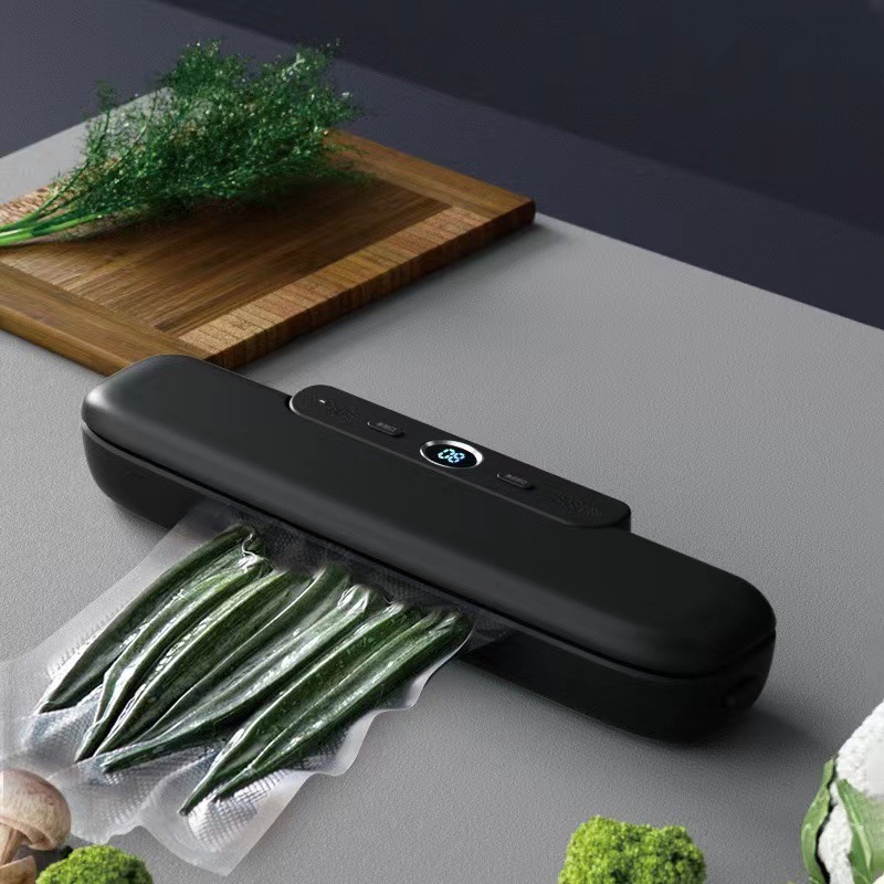 Vacuum Packaging Machine Home Automatic Vacuum Sealing Machine Mini Plastic Sealing Machine Portable Kitchen Preservation Machine - Image 2