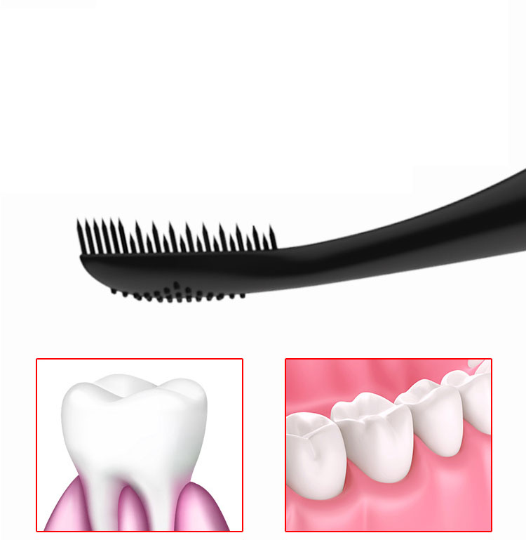 MCMELLCAO Electric Silicone Toothbrush Rechargeable Toothbrush Sonic Tooth Cleaner - Image 2