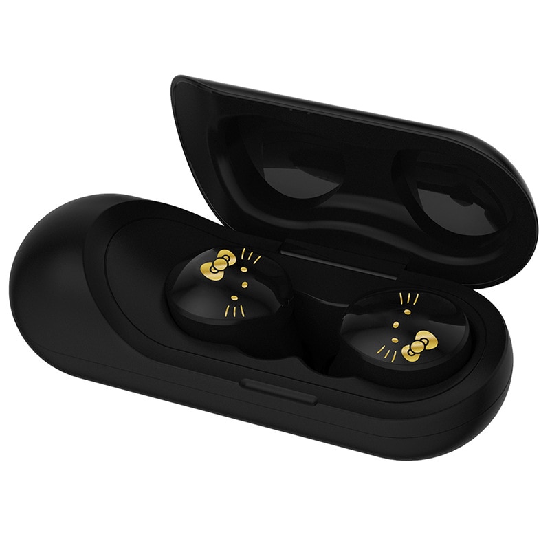 Hello Kitty WIreless Bluetooth Earphone With Charging Case Smart Touch HiFi Earphone Mini Headset Noise Reduction Earphones - Image 2