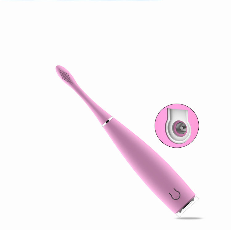 MCMELLCAO Electric Silicone Toothbrush Rechargeable Toothbrush Sonic Tooth Cleaner - Image 3