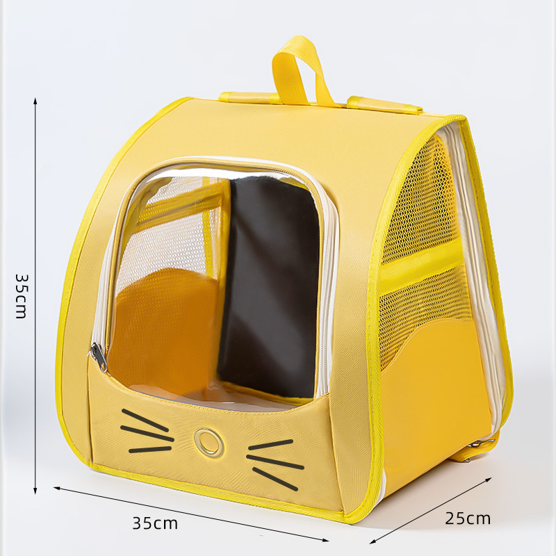 Pet Carrier Backpack, Travel Bag for Small Dogs and Cats, Breathable Mesh Car & Outdoor Carrier - Image 3