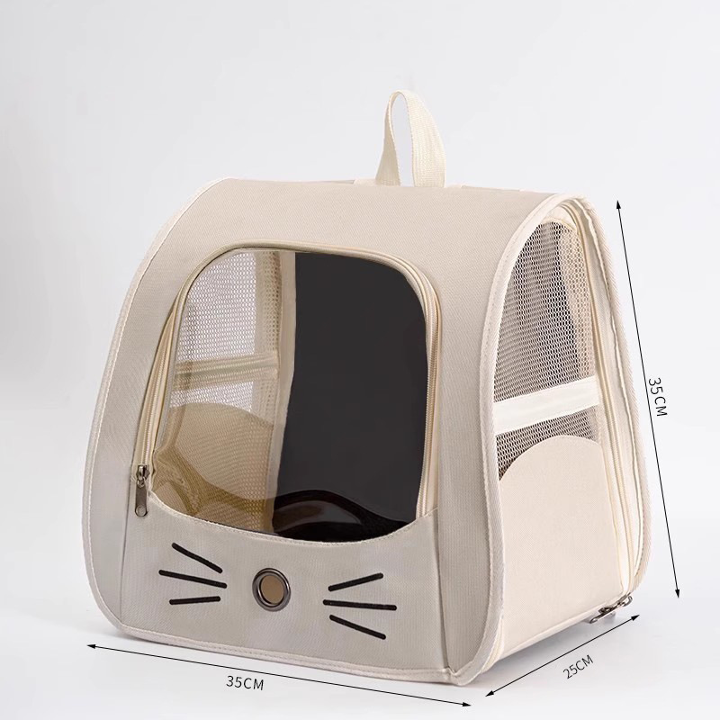 Pet Carrier Backpack, Travel Bag for Small Dogs and Cats, Breathable Mesh Car & Outdoor Carrier - Image 4